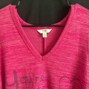 Terra & Sky Pink Tunic Top